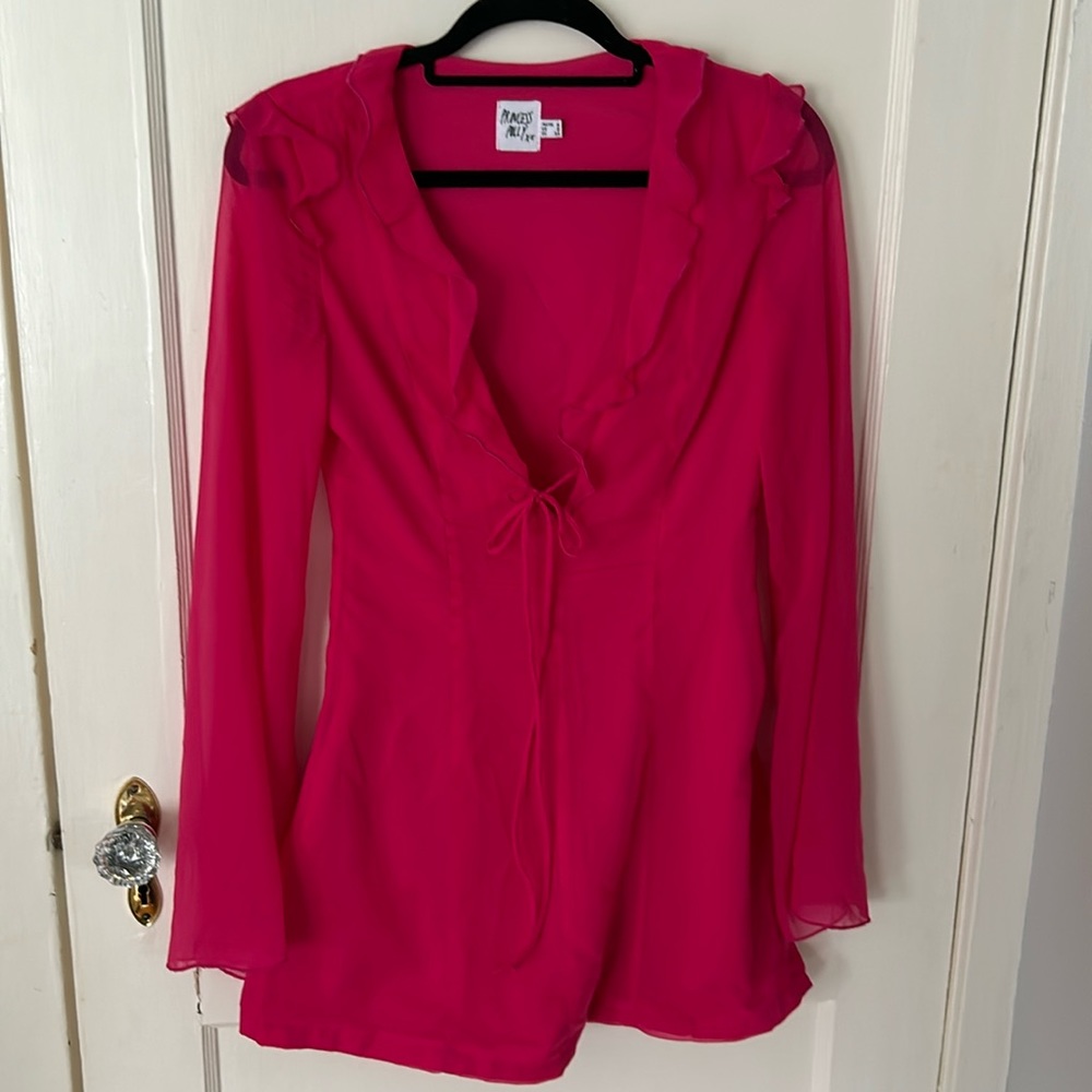 HOT PINK GOING OUT DRESS